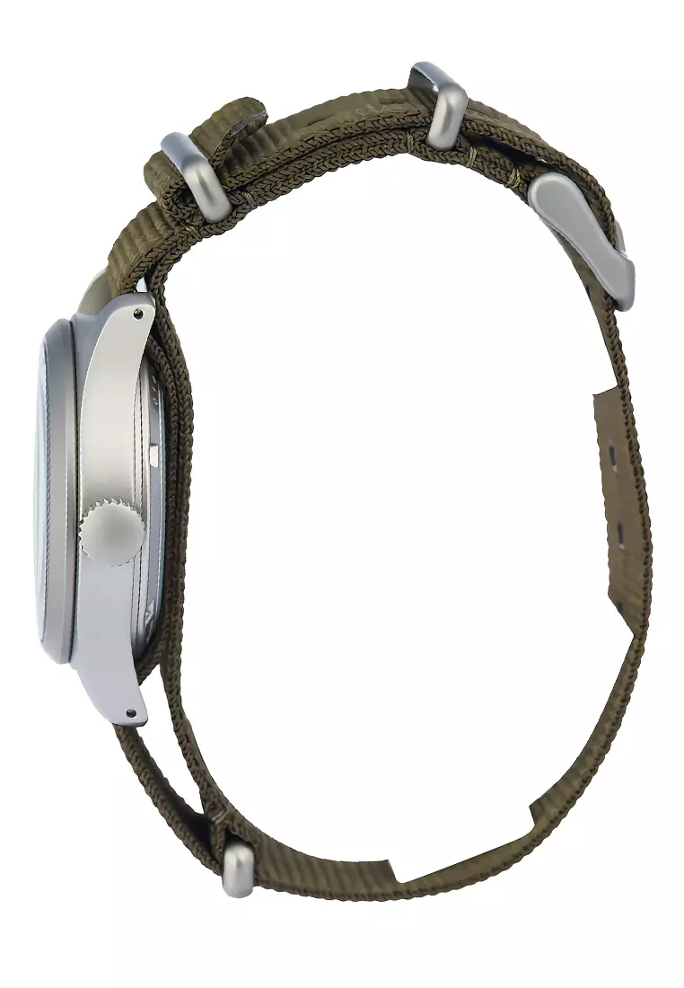 Seiko 5 Sports - Jam Tangan Analog Pria - Field Sports Style - Nylon Strap - SRPJ85K1