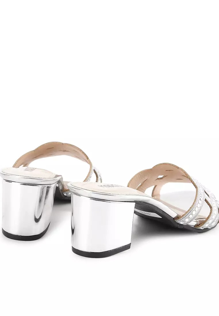 Cherish Sandal wanita Pesta Kondangan - Silver