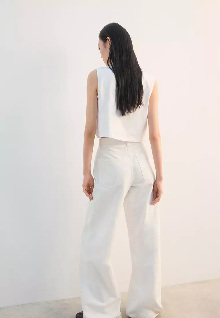 Embroidered Waistcoat With Bows