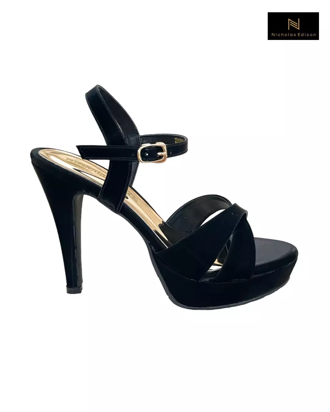 Nicholas Edison Heel Eira Black