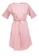 ZALORA WORK pink Folded Cuff Shift Dress D7607AA534C811GS_5