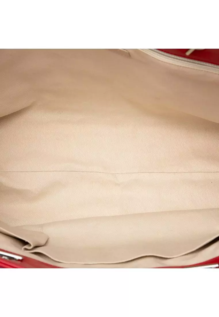 Pre-Loved Chanel Large Quilted Calfskin In The Business Tote