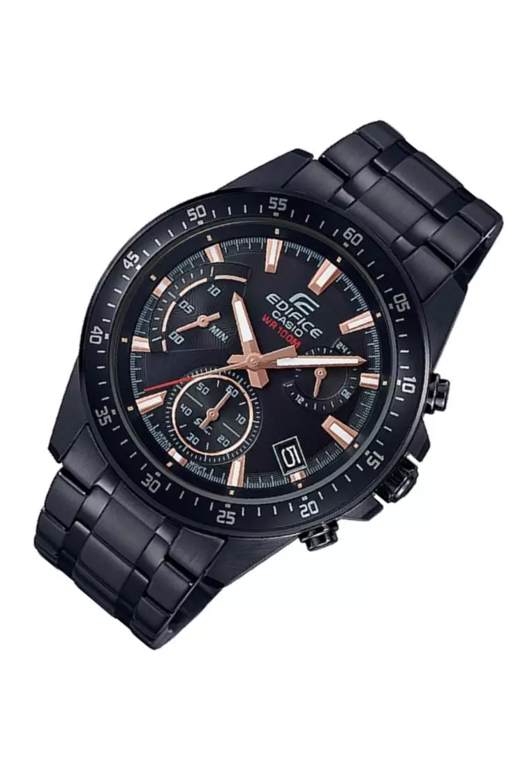 Buy Casio Edifice Chronograph Watch EFV-540DC-1B 2024 Online | ZALORA ...