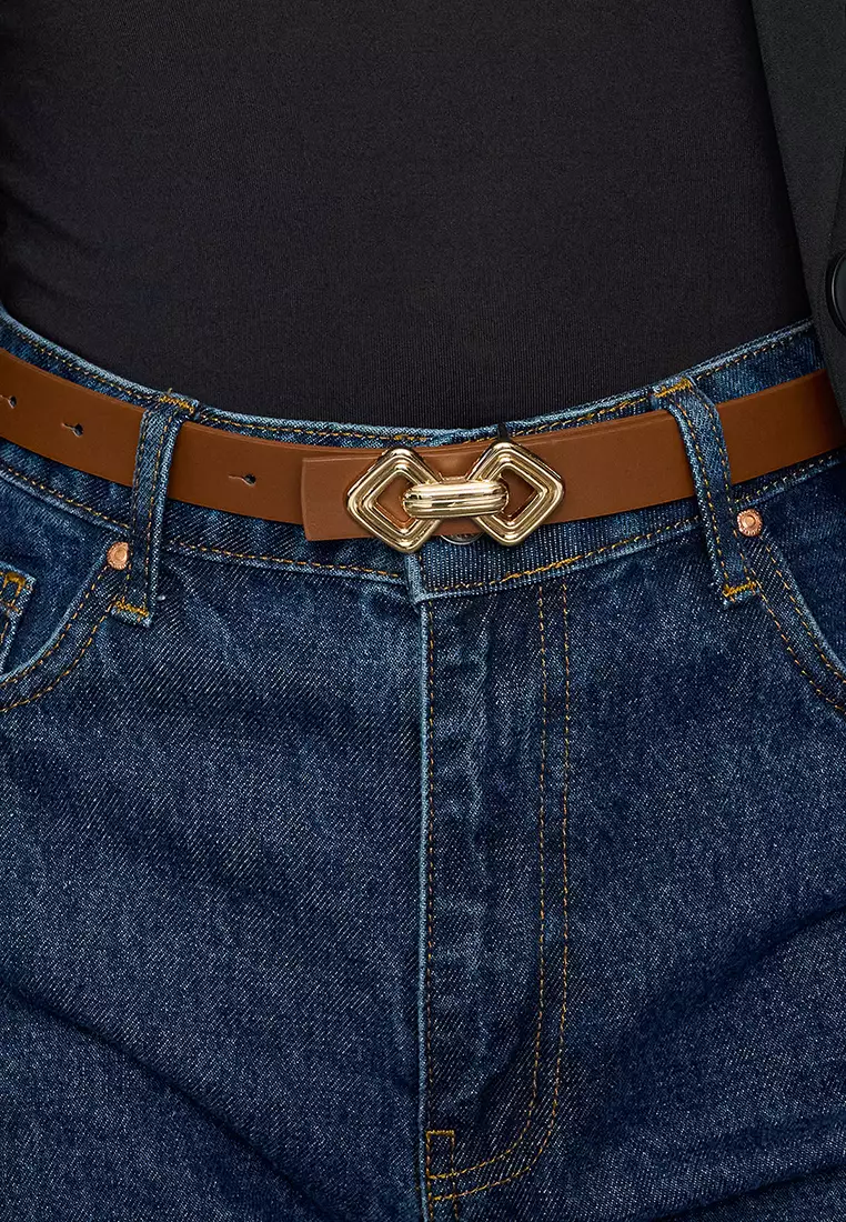2 Pack Buckled Belt
