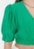 Trendyol green Puffed Sleeves Cropped Blouse C33C0AAF693AABGS_3