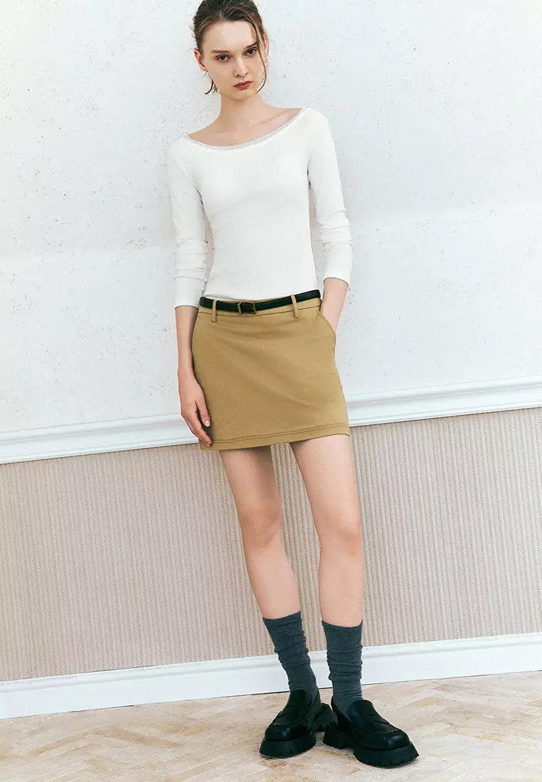 Slim-fit Long-sleeved T-shirt