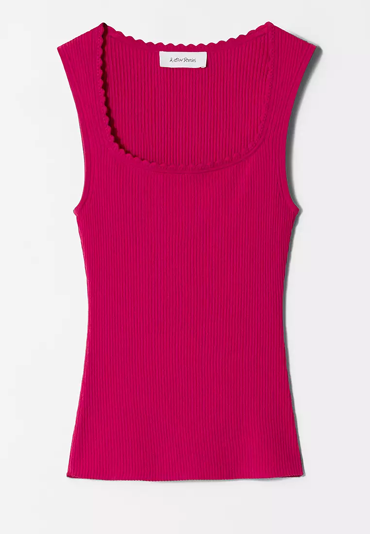 Rib-Knit Tank Top