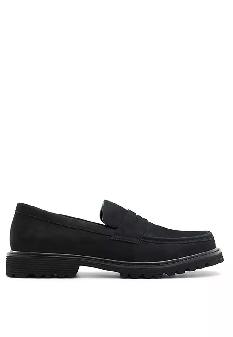 Aldo mens suede loafers online