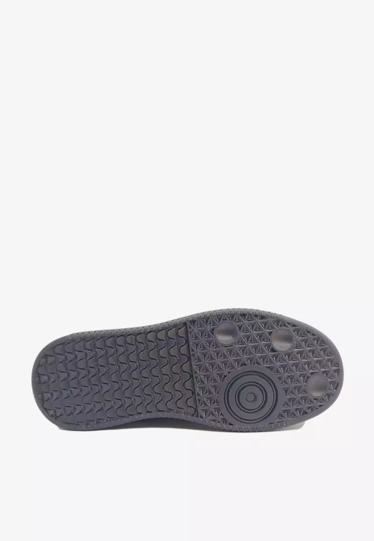 Dr Cardin The Origin: Heritage Collection Kids Laced-Up Sneaker K-RJ-100 | Denim/Faux Suede/Leather