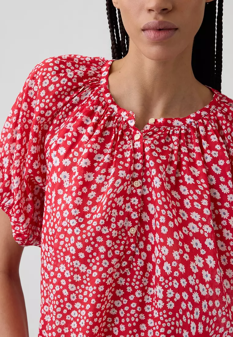 Puff Sleeves Top