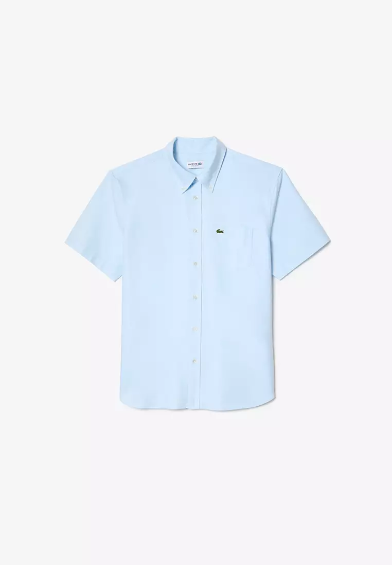 Regular Fit Short Sleeved Oxford Shirt