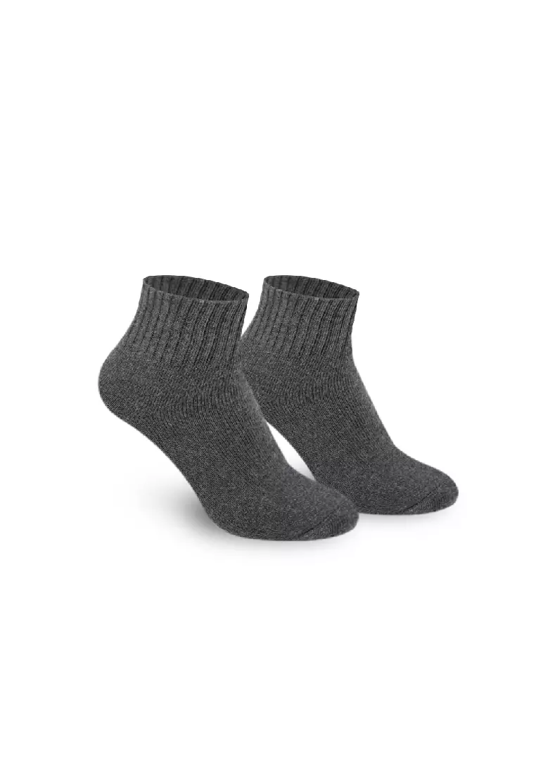 Knit Men's Cotton Ankle 3 pairs in a pack Thick Sports Socks KMSKG2