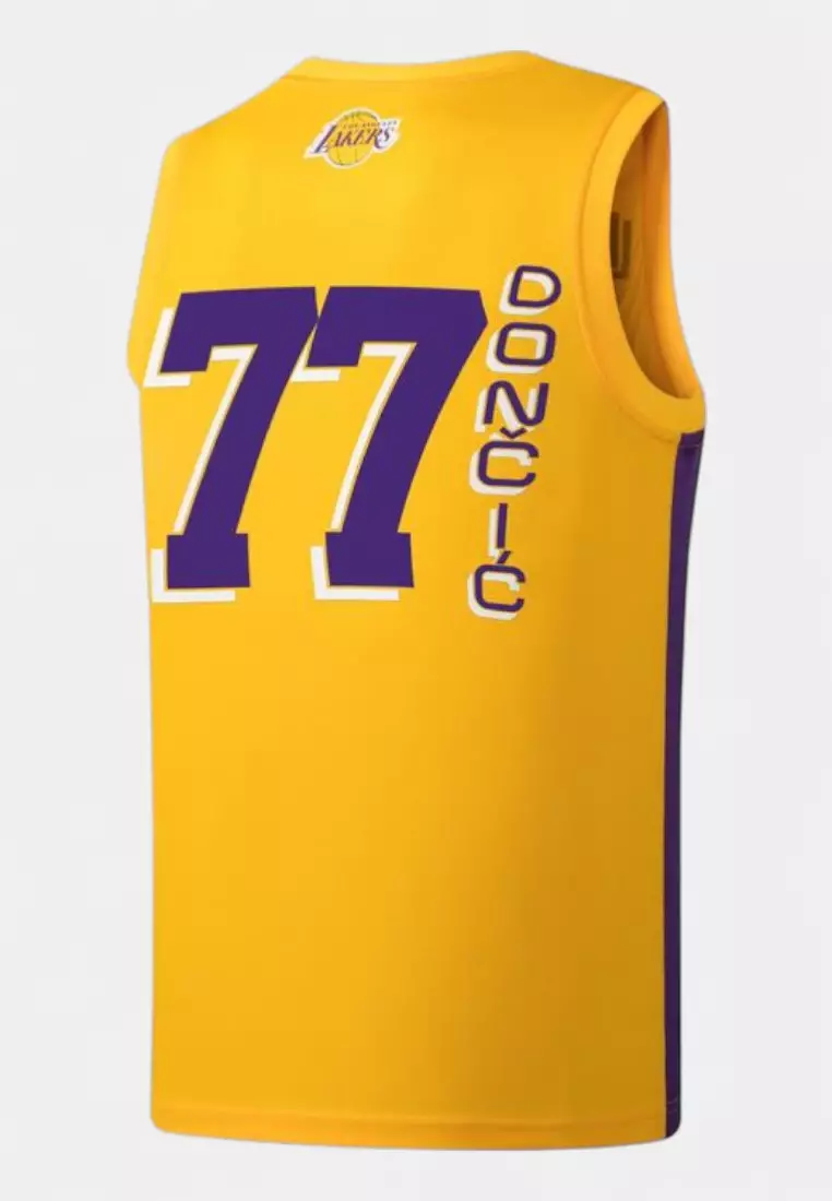 Los Angeles Lakers Luka Doncic #77 Basketball Jersey Core Tank Top  for Men