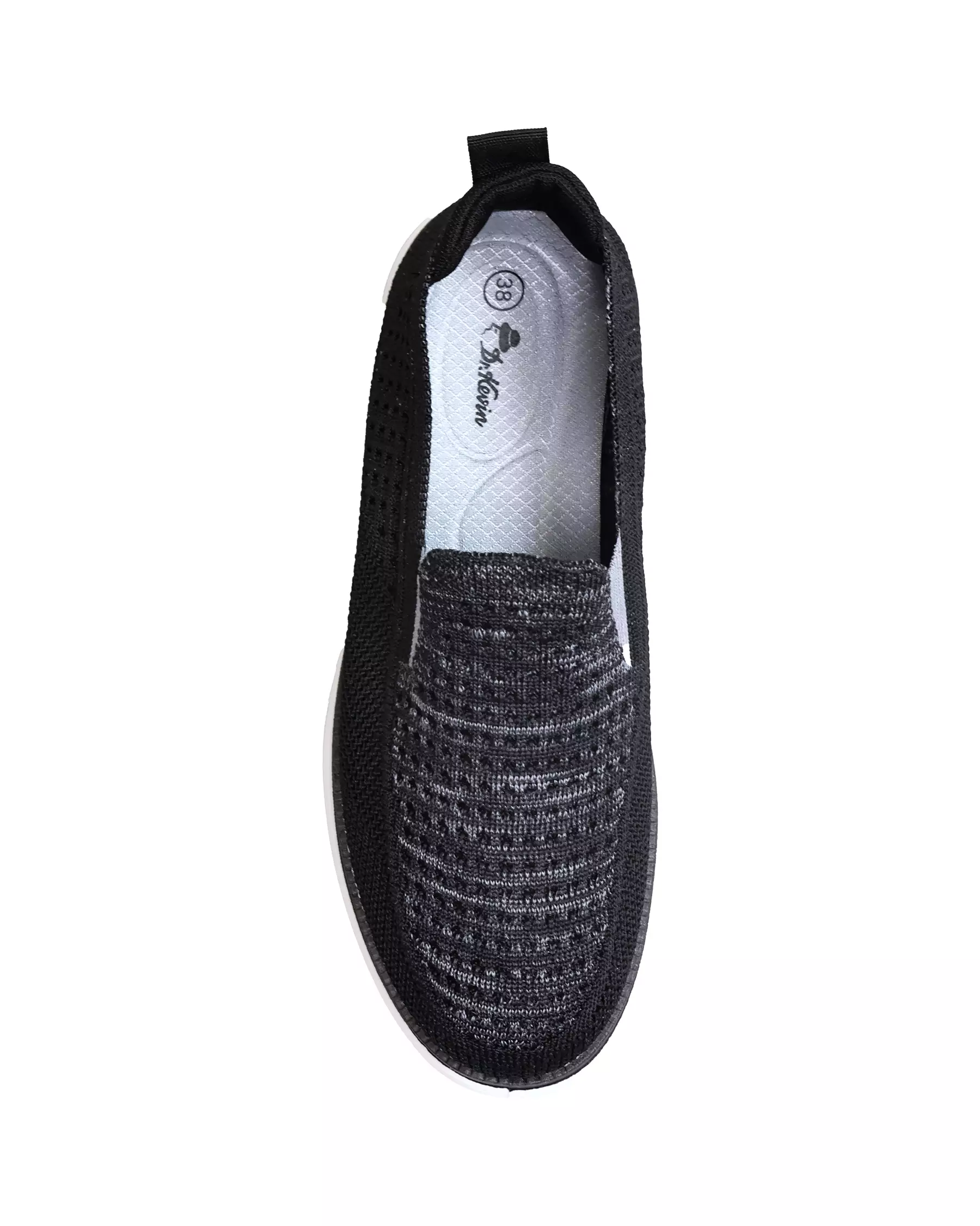 Dr. Kevin Sepatu Olahraga Sport Wanita Sneakers Rajut Sepatu Sekolah Slip On 589-108