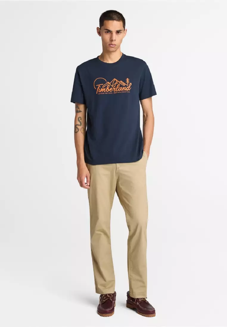 Men's Mountain Logo Short-Sleeve T-Shirt