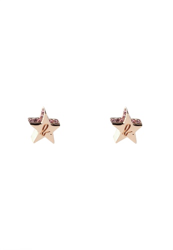 agnès b. gold Starlight Earrings 03FBFAC2B920DEGS_1