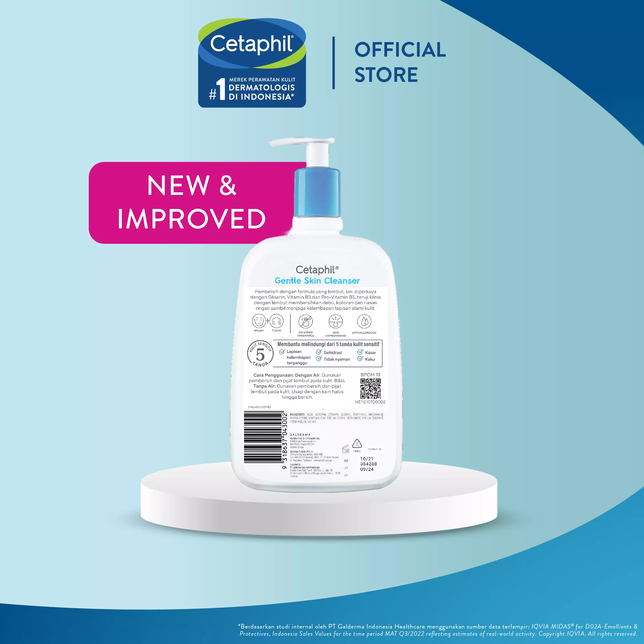 Cetaphil Gentle Skin Cleanser 1000ML