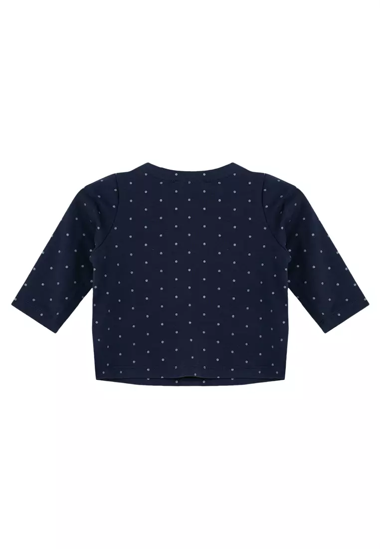 White polka cheap dot cardigan
