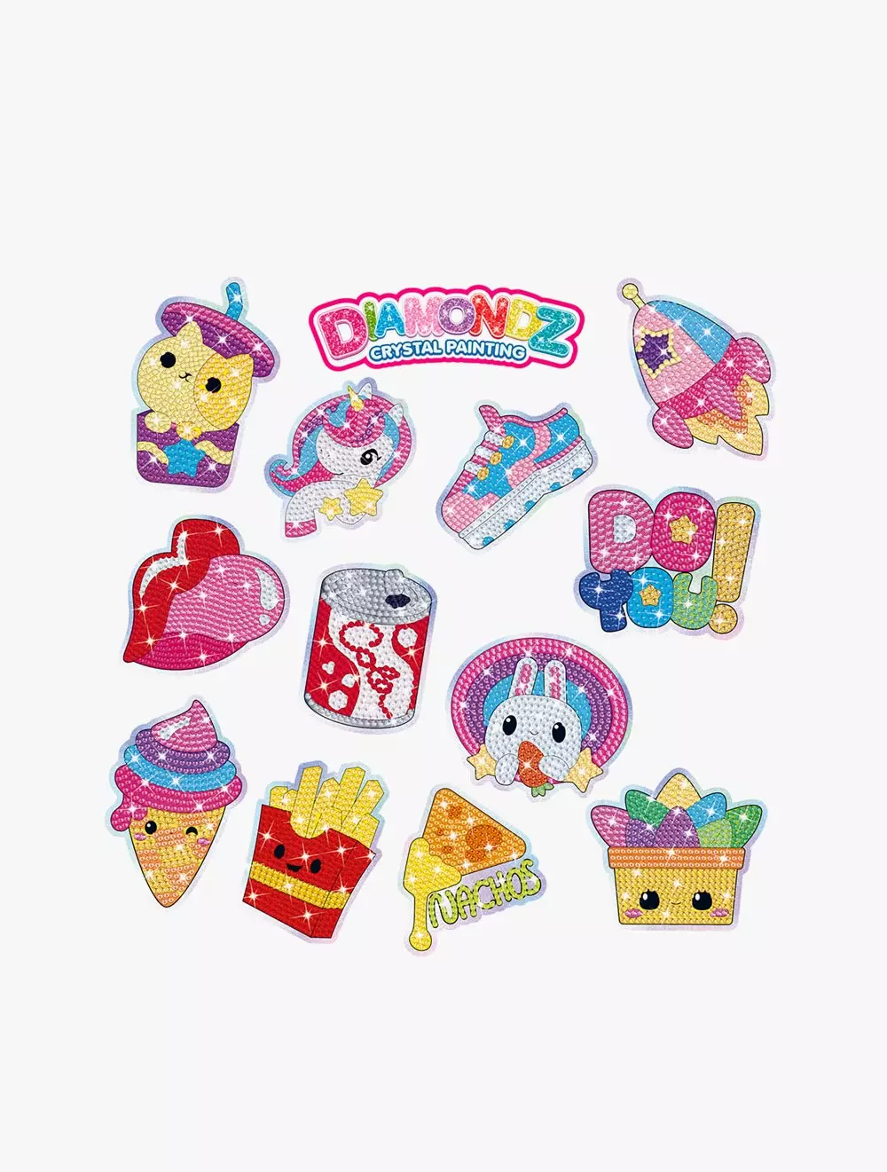 Diamondz  Mega Set Stickers Fun Series - DMZ67062