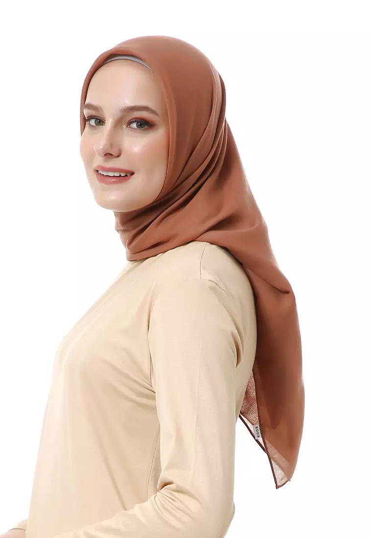 Vierra Jilbab Segiempat Paris Polos Premium Best Style - Coksutua
