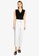French Connection white Indi Whisper Ruth Culottes C7011AAF668EF6GS_4