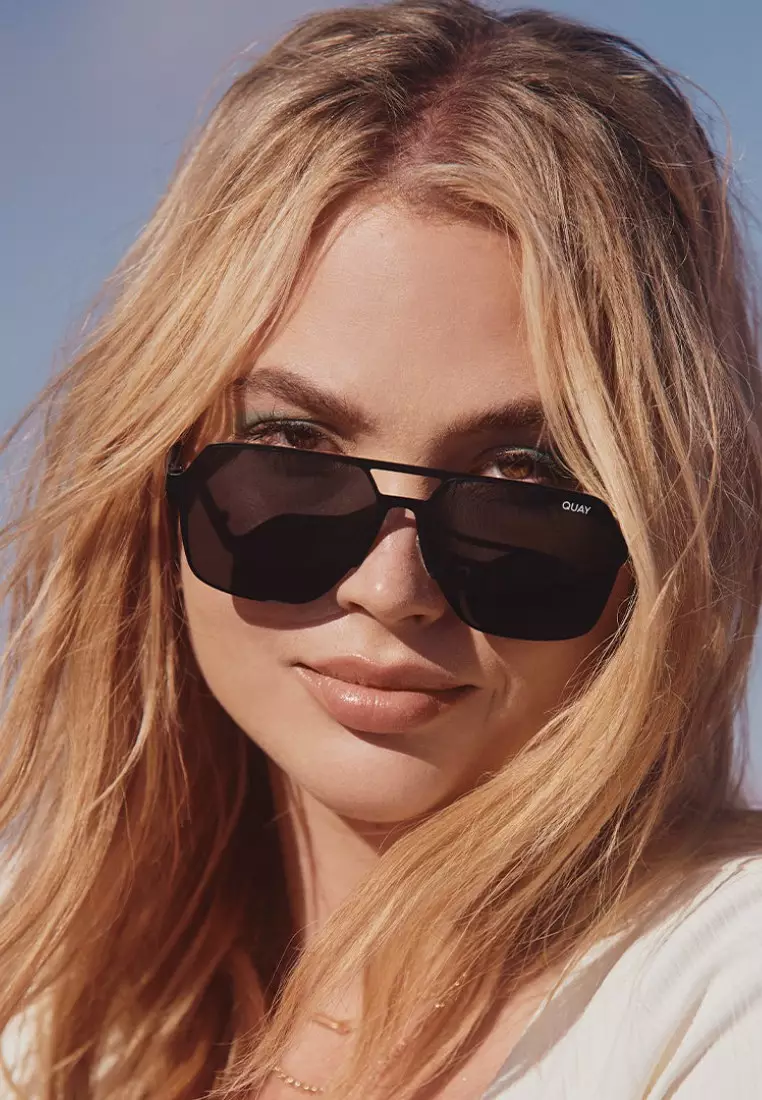 Backstage Pass Sunglasses - Matte Black/Black Polarized