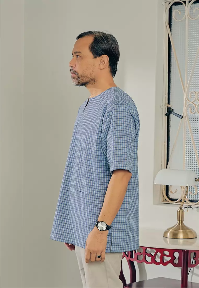 UMMA KURTA MEGA in Cerah Blue