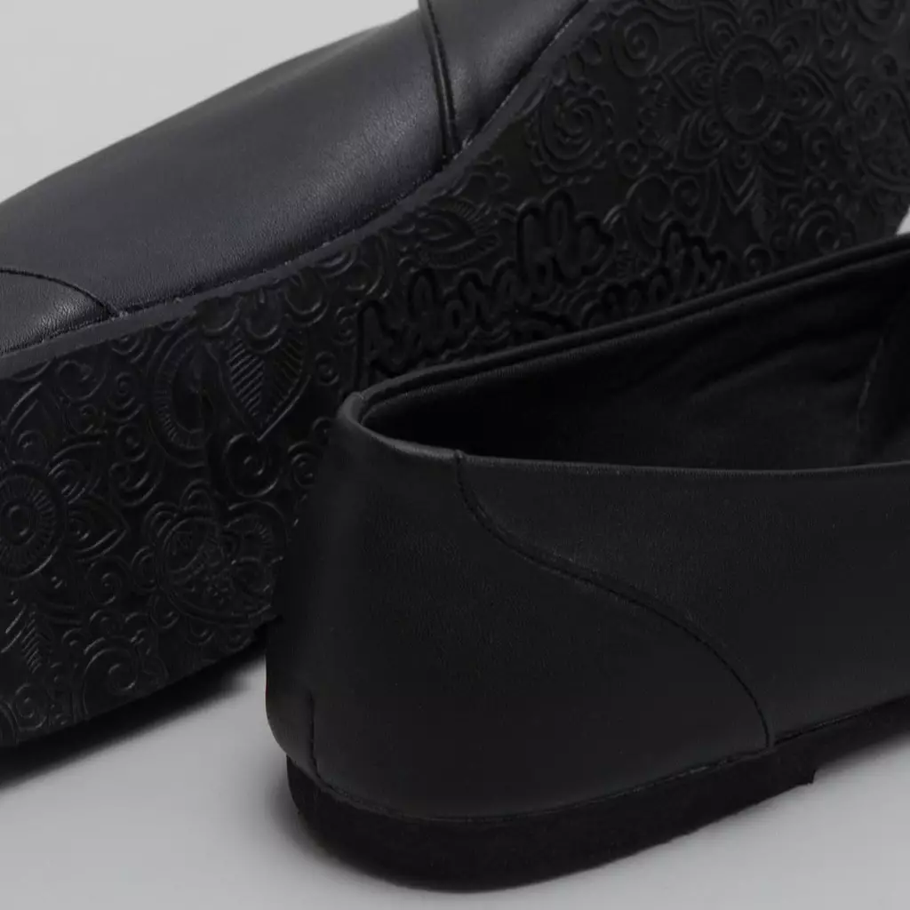 Adorableprojects - Ascot Flat Shoes Black - Sepatu Wanita