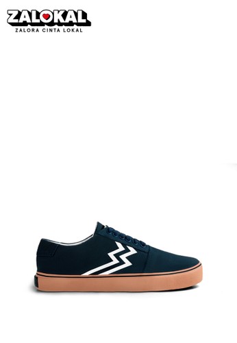 Jual Geoff Max Geoff Max Official Lucas Navy Gum Stz Shoes Original Zalora Indonesia