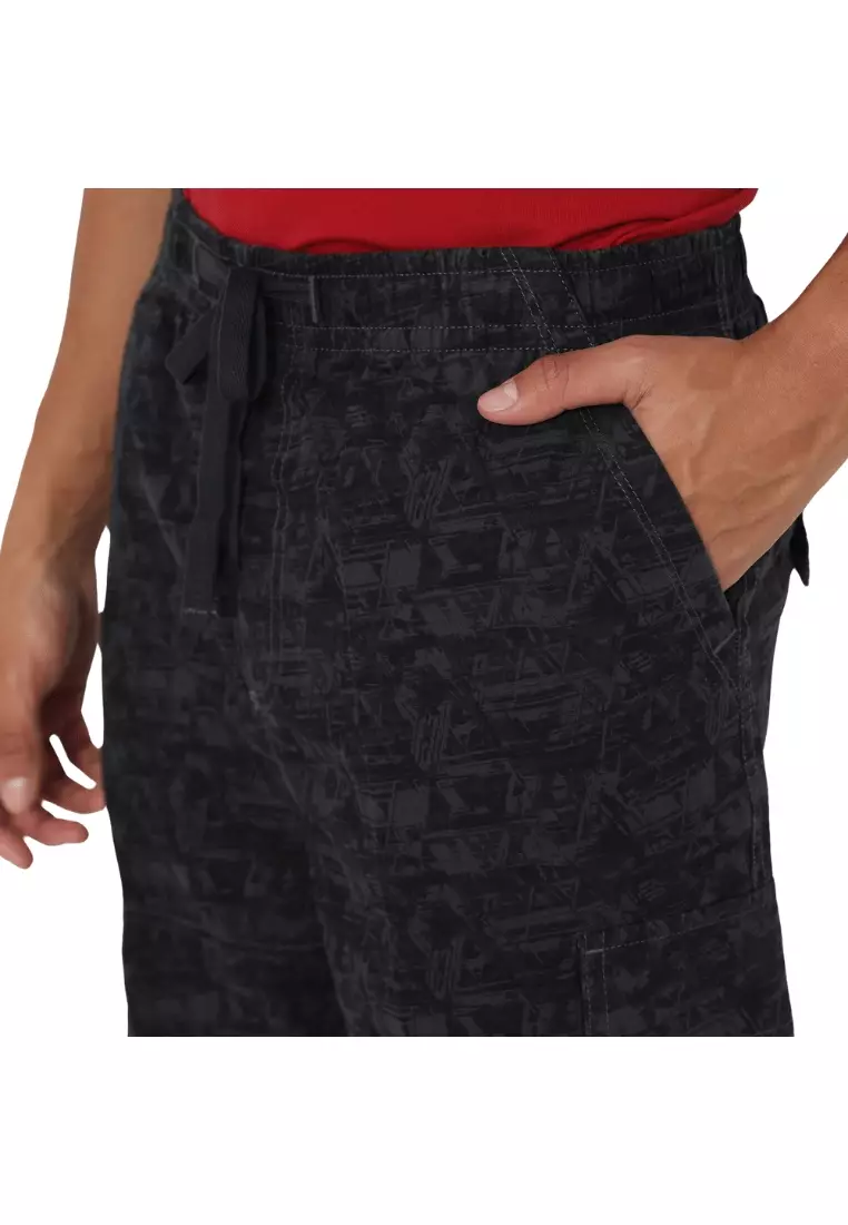 NX Celana Pendek Karet Cargo Printing Pria