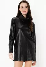 ZARA Faux Leather Mini Dress 2025 | Buy ZARA Online | ZALORA