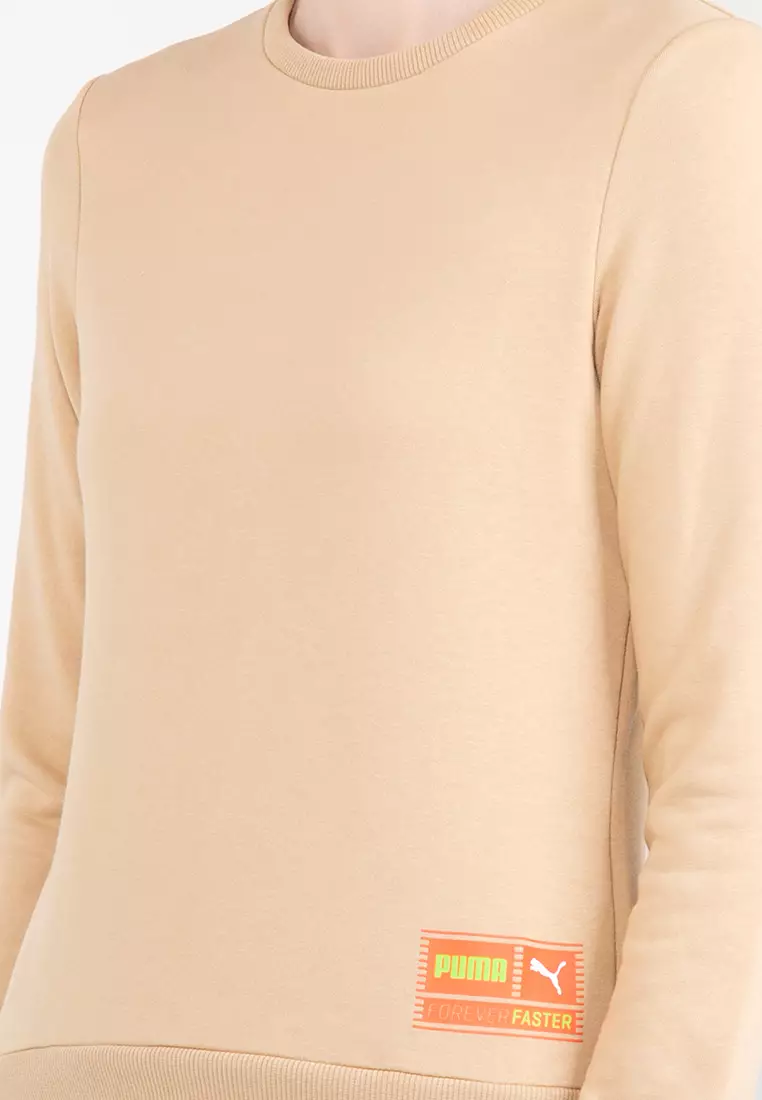 Buy PUMA Women's Crew French Terry Sweatshirt 2025 Online ZALORA