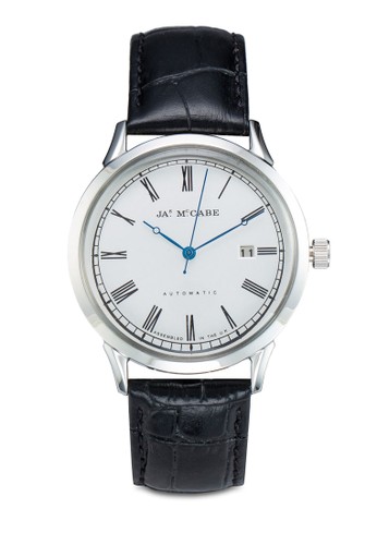 Heritagesprit outlet 桃園e 羅馬數字皮革手錶, 錶類, 紳士錶