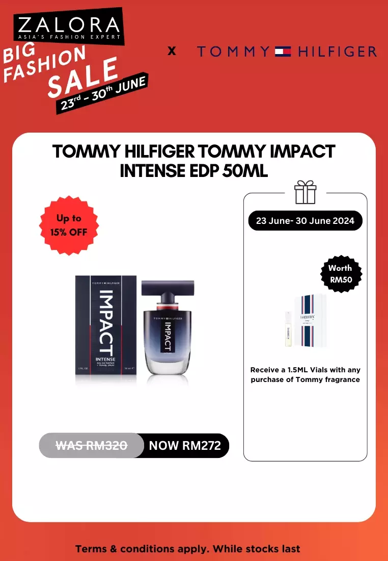 Tommy Hilfiger Fragrances  Sale Up to 90% @ ZALORA MY