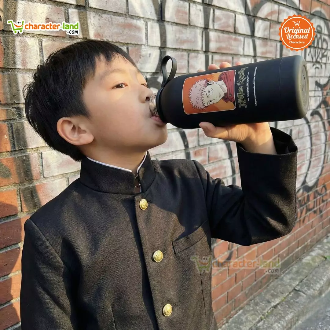 Botol Minum Jujutsu Kaisen OFFICIAL LICENSED Stainless Steel 600ml - Shibuya Incident