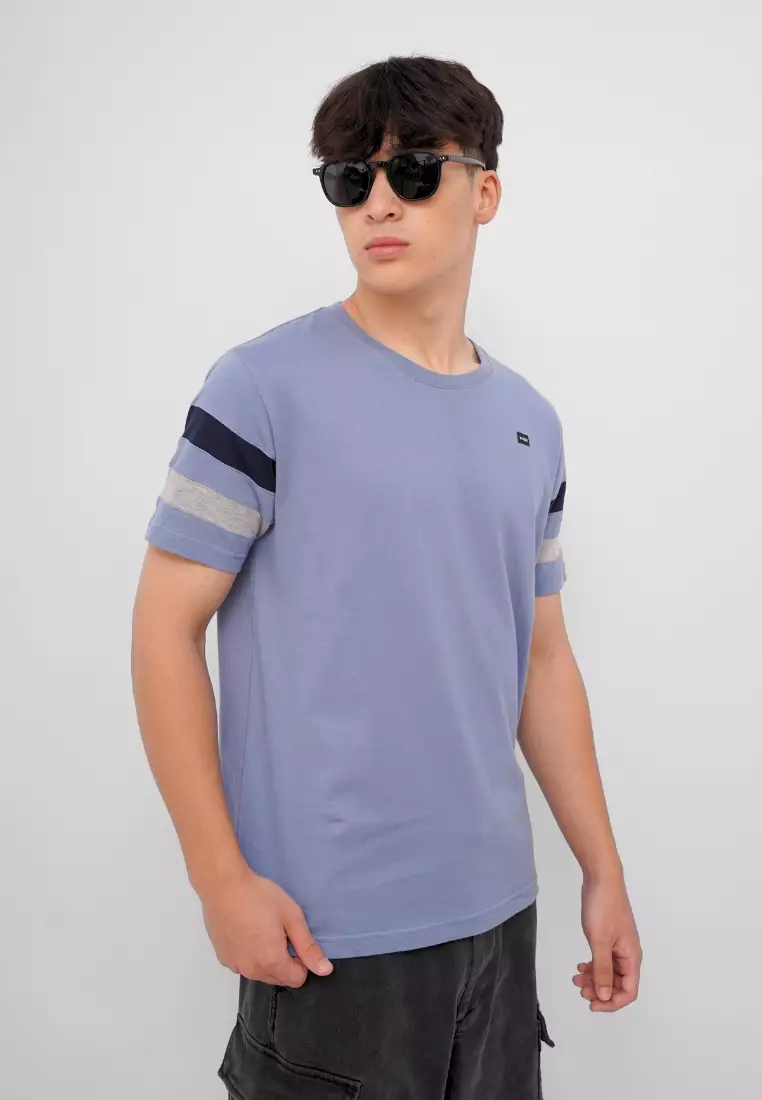 Kaos Pria Hyuga CMB Blue Denim