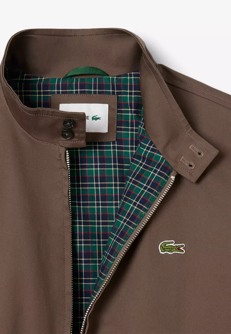 Showerproof Cotton Twill Harrington Jacket