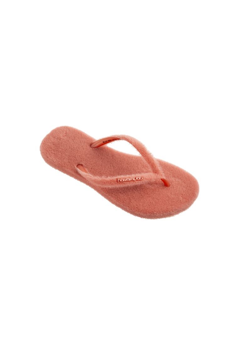 Women Slim Plush Flip Flops - Nectar