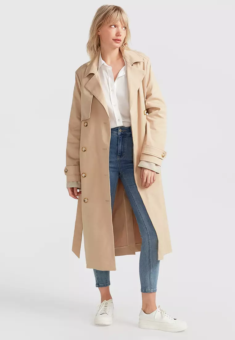 Belle trench outlet coat