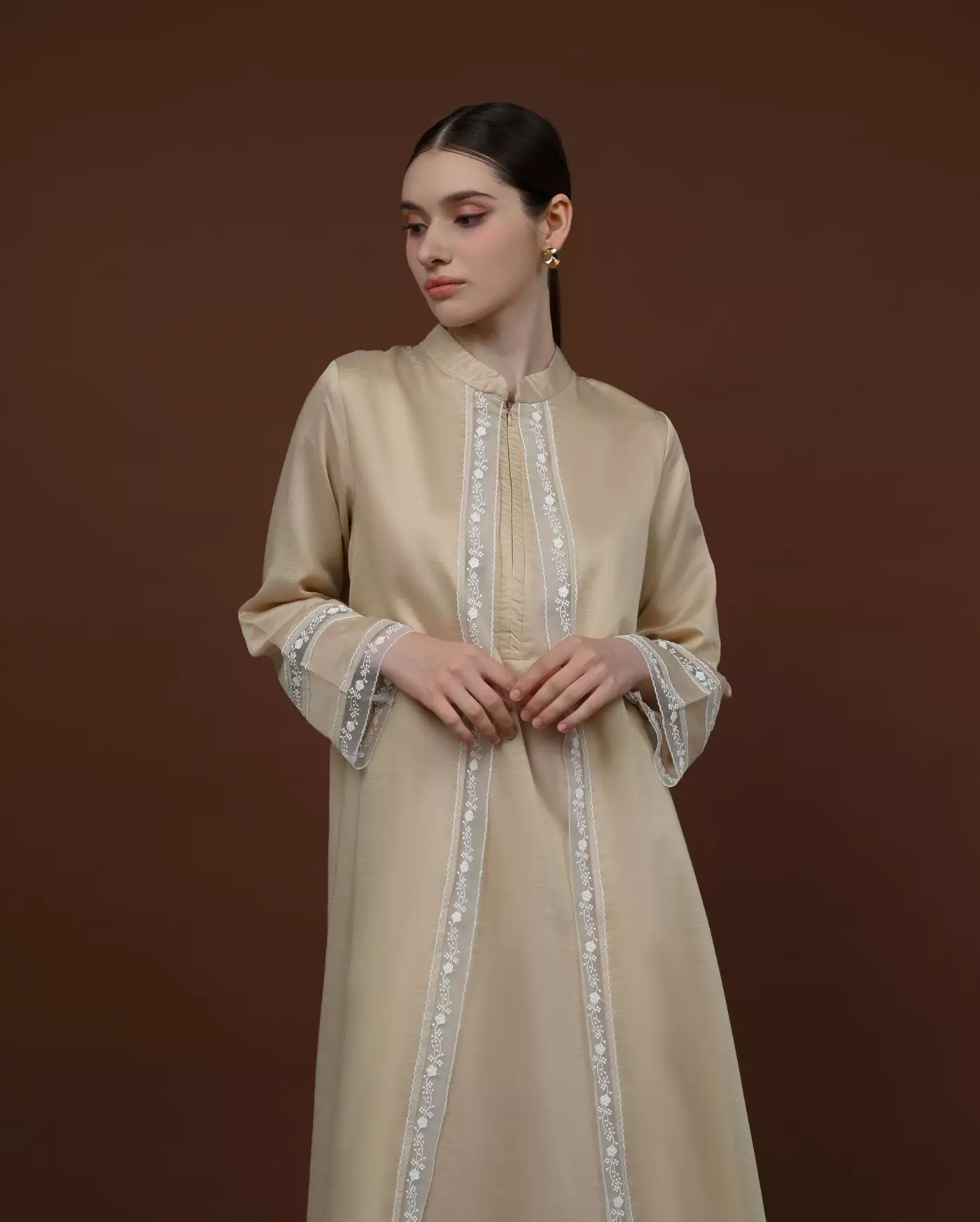 Lulani Dress - Almond