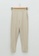 LC WAIKIKI beige Elastic Waist Flat Pocket Detailed Pique Women's Sweatpants 8D168AAD81ADB7GS_6