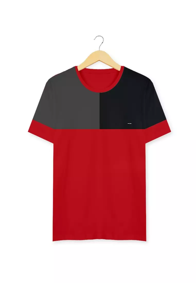 Ryusei Kaos Pria Katsugawa CMB Red