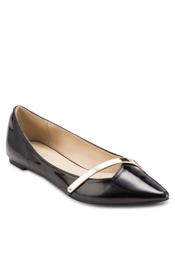 Cynthia Gold Detail Flats, 女鞋, esprit tst芭蕾平底鞋