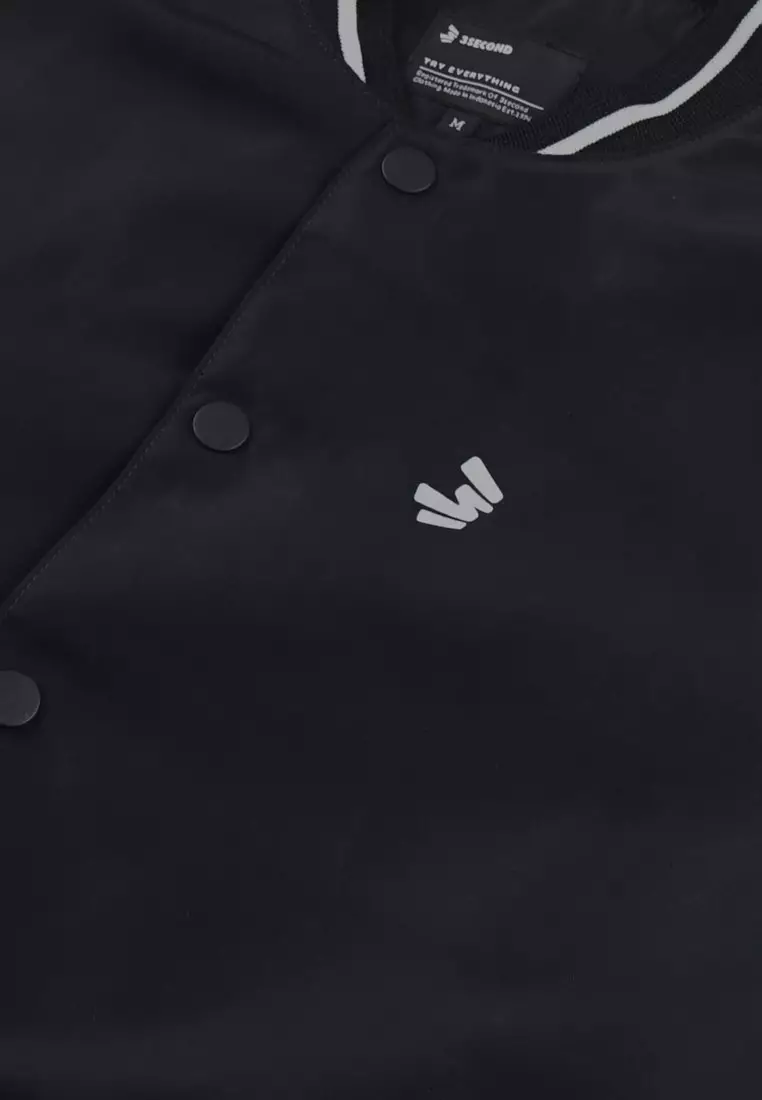 3Second Men's Bomber Jacket Regular Fit Taslan Vega C051124