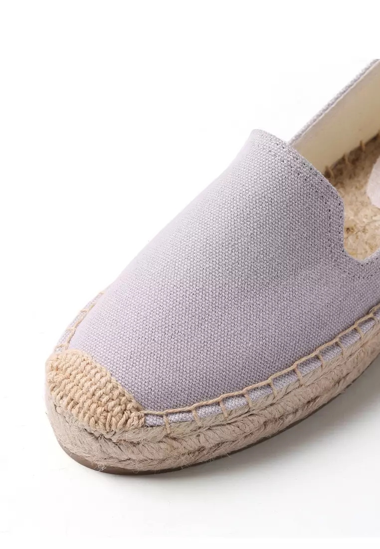 厚底帆布草編麻底鞋 HB87