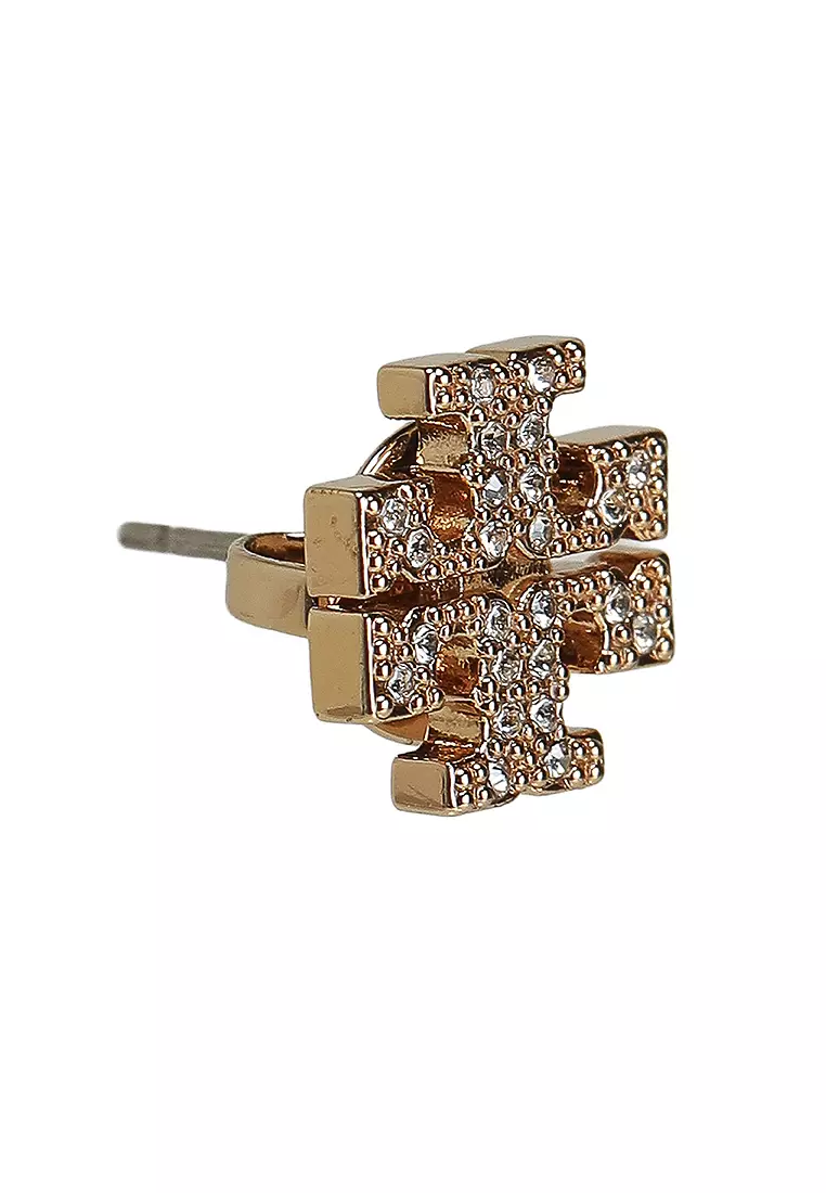 Kira Pavé Stud Earrings (tr)