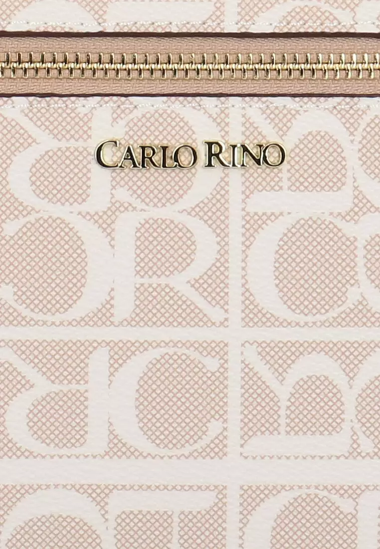 Buy Carlo Rino Carlo GEO Backpack - Nude 2026 Online | ZALORA Philippines