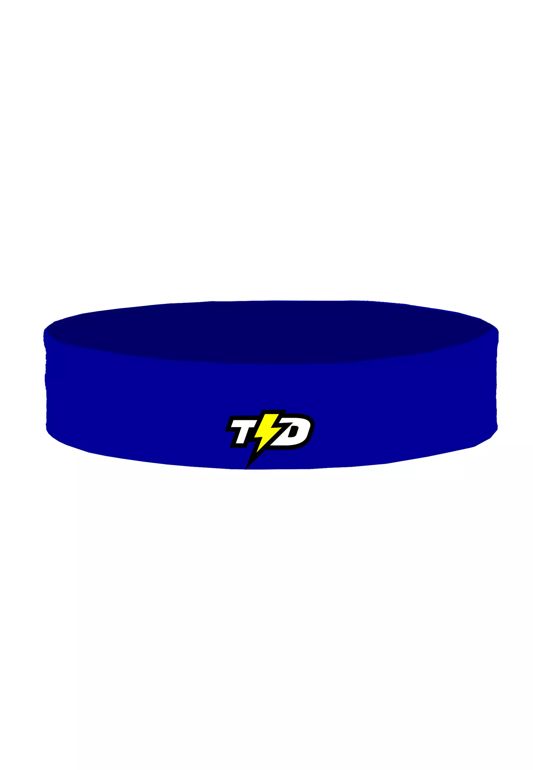 ABA04 Head Band Anti Bau Zeroodor Polos Biru