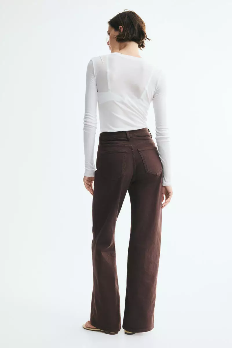 Wide High Waist Jeans