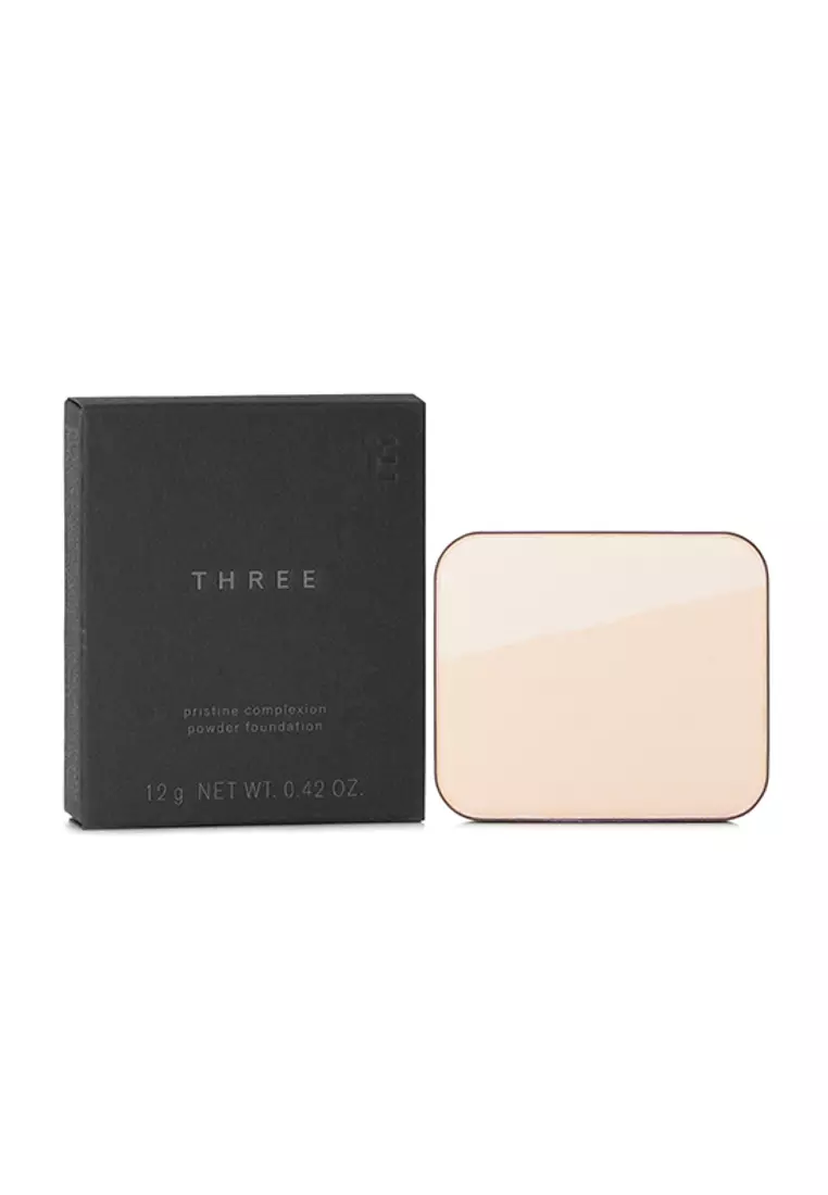Buy THREE Three Pristine Complexion Powder Foundation Spf 26 100